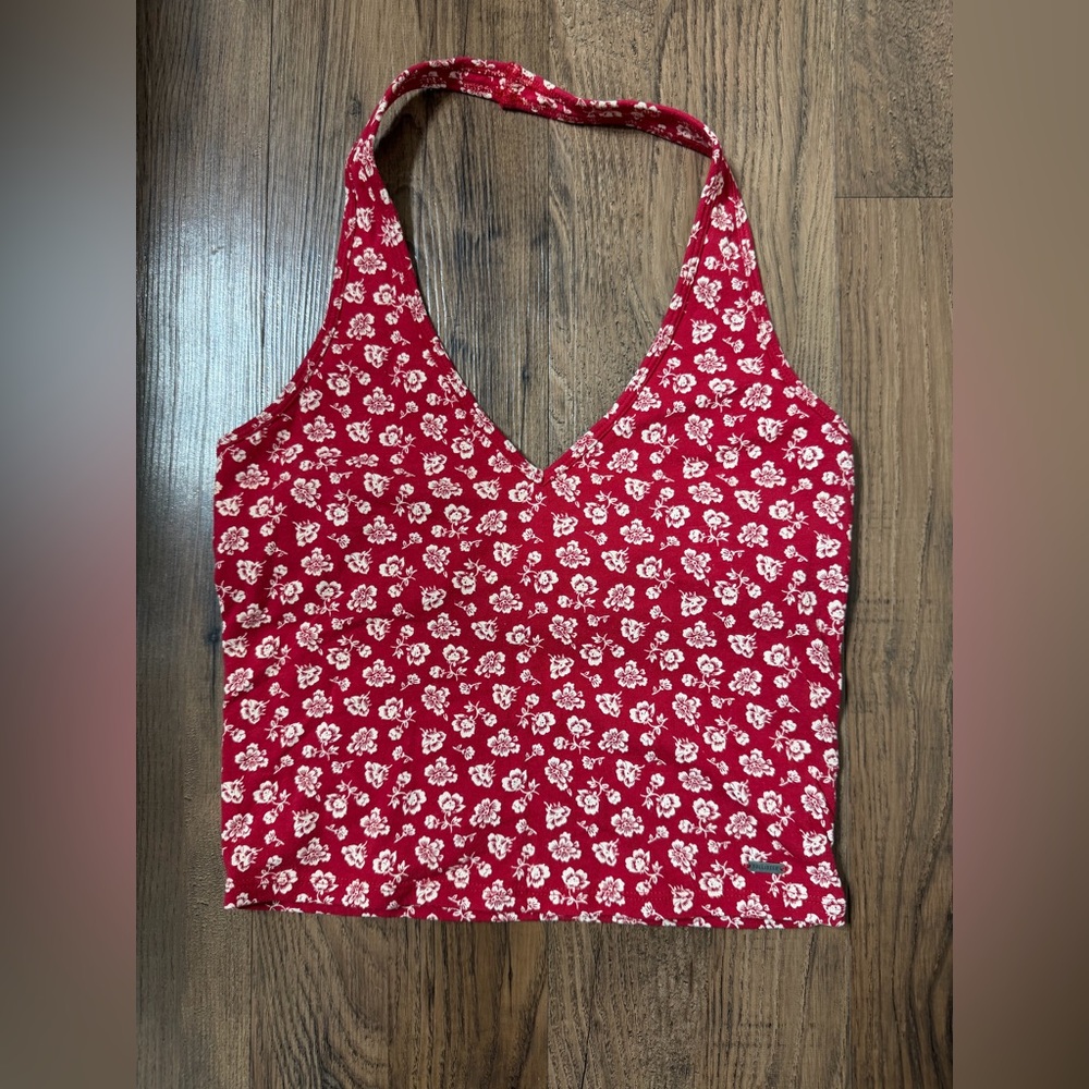 Hollister Halter Top with Built-in Bra